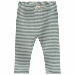 Gray Label Legging Rayures Mini Coton Bio | Bleu gris Best