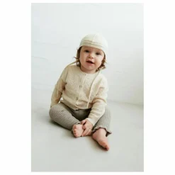 FUB Legging Uni Laine de Mérinos | Beige chiné Sale