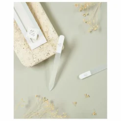 Bachca Lime à ongle en verre | Blanc Best