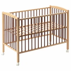Combelle Lit bébé Arthur 70x140 cm | Vieux Rose Discount