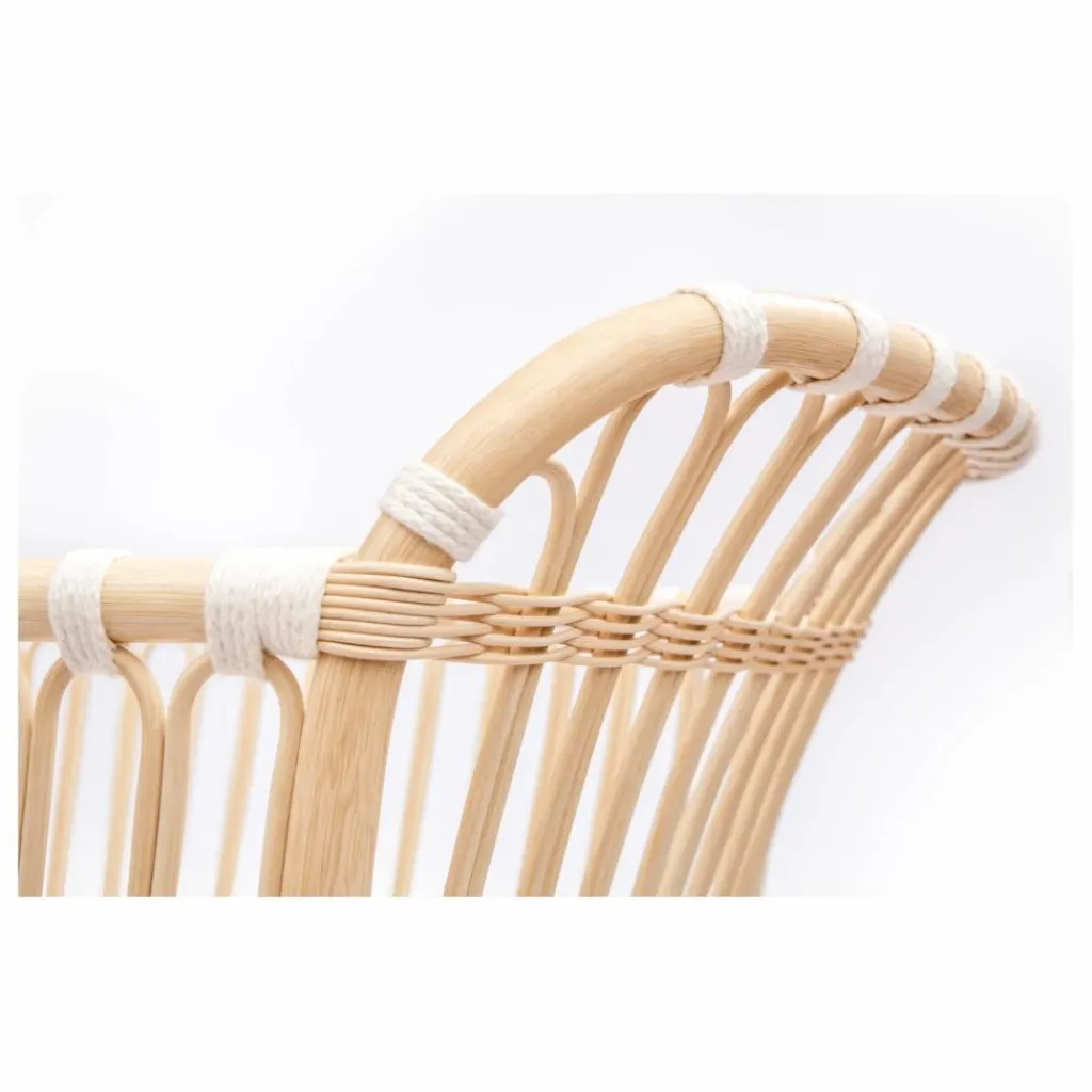 Bermbach Handcrafted Lits À Barreaux|Lits Bébé|Lit bébé Frederick en rotin - Liens coton