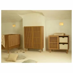 Quax Lit bébé Hai No Ki 60x120 cm Naturel Hot