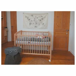 Combelle Lit bébé 70x140 cm Arthur Naturel Best