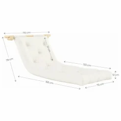 Clearance Karup Design Lit d'appoint Hooked 75x200 cm | Vert olive