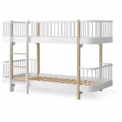 Enfant Oliver Furniture Lits, Matelas Enfant|Lits superposés mi-haut Wood original |