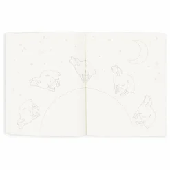 Konges Sløjd Livre de coloriage et crayons de couleurs Farm |