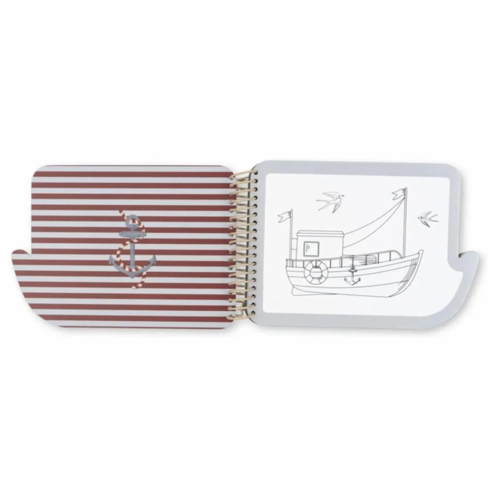 Konges Sløjd Livre de coloriage magique Rock my boat |