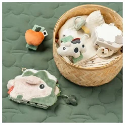 Hot Done by deer Livre en tissu Tiny Farm Multicolore