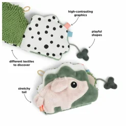 Hot Done by deer Livre en tissu Tiny Farm Multicolore