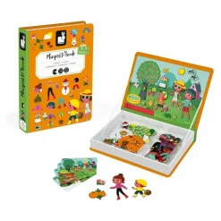 Janod Livre magnétique 4 saisons Magnéti'book - 115 magnets