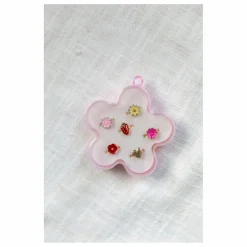 Enfant Bonton Bijoux, Montres|Accessoires De Mode|Lot 5 Bagues Fleurs |