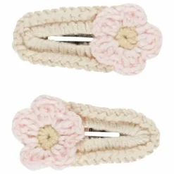 Rylee + Cru Lot 2 Barrettes Fleur | Rose Best