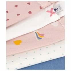 Petit Bateau Lot 5 Bodies Etoiles Filantes |