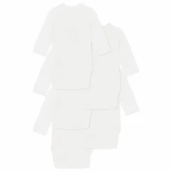 Petit Bateau Bodies, Combinaisons|Pyjamas Et Bodies|Lot 5 Bodies Naissance Jours de la Semaine Coton Bio |