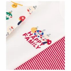 Petit Bateau Lot 3 Bodies Noël |