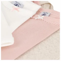 Best Petit Bateau Lot 3 Bodies Nœuds | Rose