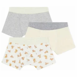 Enfant Petit Bateau Nuit, Sous-Vêtements|Lot 3 Boxers Guépards |