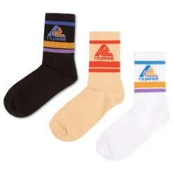 Enfant Repose AMS Lot 3 Chaussettes Logo |