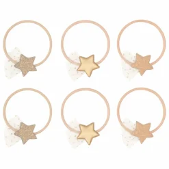 Discount Mimi & Lula Lot 6 Chouchous Pailletés | Doré