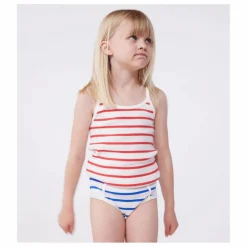 Petit Bateau Lot 2 Débardeurs Marinière Coton Bio | Blanc Online