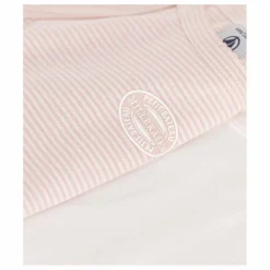 Petit Bateau Lot 2 Débardeurs Rayés | Rose Discount