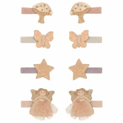 Mimi & Lula Lot 6 Mini Barrettes Fée | Rose Outlet