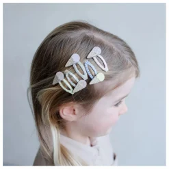 Discount Mimi & Lula Lot 5 Mini Barrettes Glace | Beige