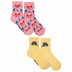 Enfant Bobo Choses Lot 2 Paires Chaussettes Arc-en-Ciel |