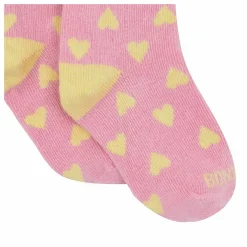 Hot Bonton Lot 2 Paires de Chaussettes Cœurs | Rose