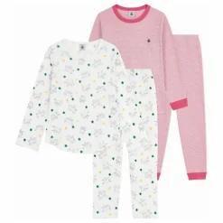 Petit Bateau Lot 2 Pyjamas Licornes | Blanc New