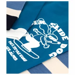 Hot Petit Bateau Lot 2 Pyjamas Super Slide Dog | Bleu