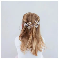 Outlet Mimi & Lula Lot de 4 Barettes Princesse | Rose