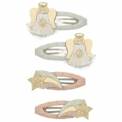 Enfant Mimi & Lula Accessoires De Mode|Lot de 4 Barrettes Angel |