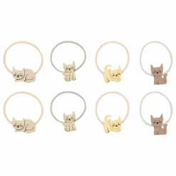 Mimi & Lula Lot de 8 Chouchous Kitty Cat | Rose Best
