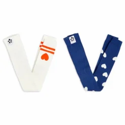 Enfant Mini Rodini Pantalons Jeggings|Leggings, Pantalons|Lot de 2 Leggings Cœurs Coton Bio |