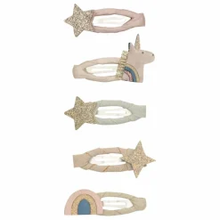 Enfant Mimi & Lula Lot de 5 Mini Barrettes Celeste |