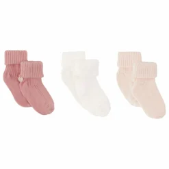 Tartine et Chocolat Lot de 3 Paires de Chaussettes | Rose pâle Online