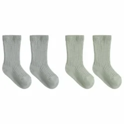 Enfant Quincy Mae Nuit, Sous-Vêtements|Nuit, Sous-Vêtements|Lot de 2 Paires de Chaussettes Côtelées Coton Bio |