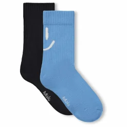 Sale Molo Lot de 2 Paires de Chaussettes Norman Smile | Noir