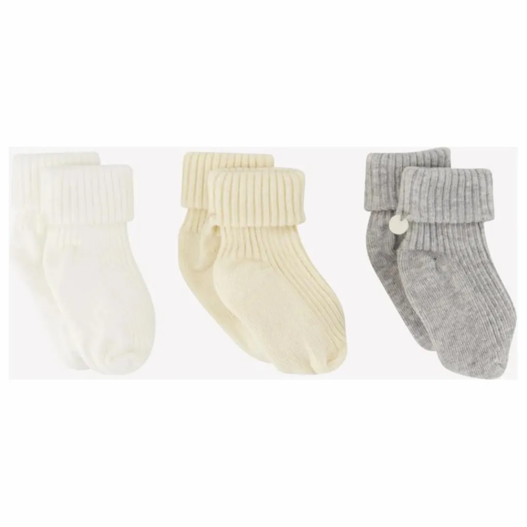 Clearance Tartine et Chocolat Lot de 3 Paires de Chaussettes | Ecru