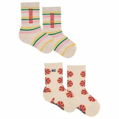 Bobo Choses Pyjamas, Sous-Vêtements|Lot de 2 Paires de Chaussettes Kaleidoscope Coton Bio |