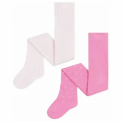 Hot Petit Bateau Lot de 2 Paires de Chaussettes Hautes | Rose