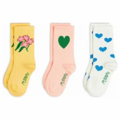 Enfant Mini Rodini Nuit, Sous-Vêtements|Nuit, Sous-Vêtements|Lot de 3 Paires de Chaussettes Alpine Coton Bio |