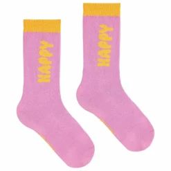Femme Bobo Choses Lingerie, Chaussettes|Lot de 3 Paires de Chaussettes Happy Coton Bio - Collection Femme |