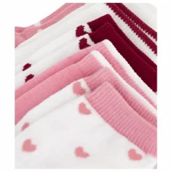 Enfant Petit Bateau Lot de 5 Paires de Chaussettes Cœurs Bébé |