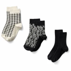Enfant Soor Ploom Nuit, Sous-Vêtements|Lot de 3 Paires de Chaussettes Fleuries |