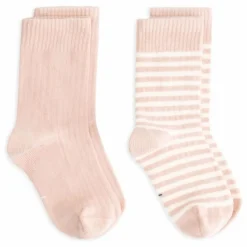 Gray Label Lot de 2 Paires de Chaussettes Coton Bio | Rose Outlet