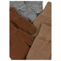 Konges Sløjd Lot de 3 Paires de Moufles Filla Laine | Marron Online
