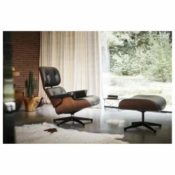 Vitra Lounge chair & Ottoman - Charles & Ray Eames Palissandre Outlet