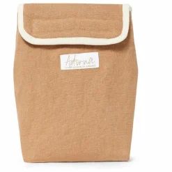 Clearance Adorna Lunch bag isotherme en lin | Terracotta